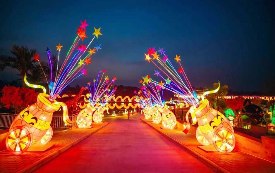 荆门春节灯会