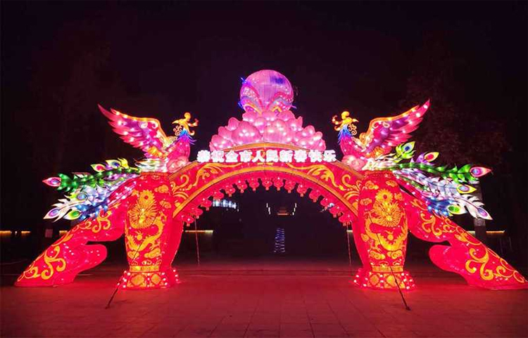 2020湖北荆门新春灯会