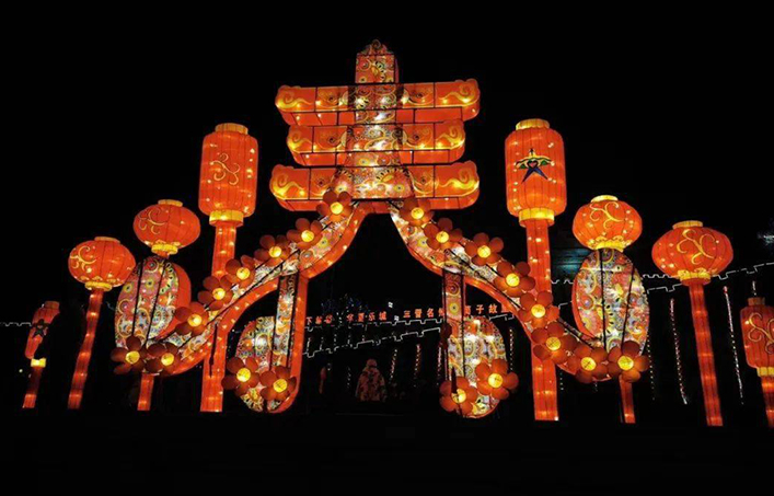 2023绛州古城春节灯会